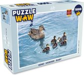 Puzzel Eend - Moeder - Baby - Legpuzzel - Puzzel 1000 stukjes volwassenen