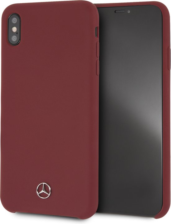 Coque arrière Mercedes-Benz Rouge - Soft Touch - iPhone Xs Max - Haute  qualité | bol