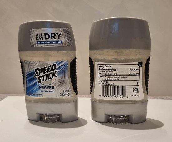 Speed ​​Stick - Power Clear Gel - Déodorant anti-transpirant pour homme 2 x 85 g