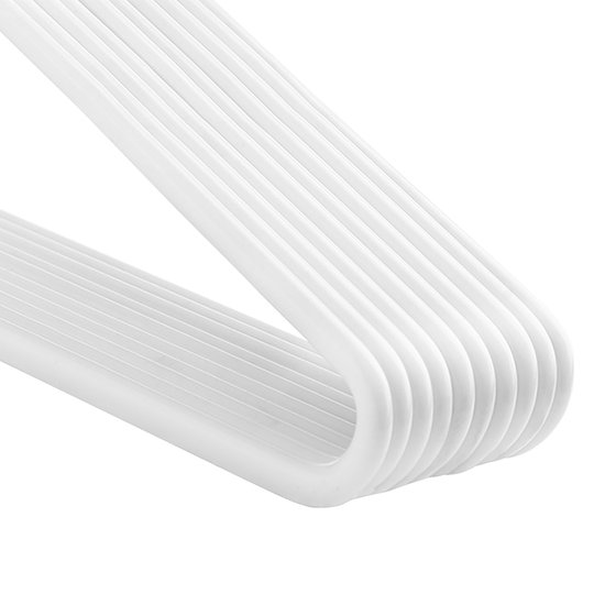 Cintres de luxe - Pantalons en métal - 20 pièces - Cintres pour pantalons - Gain de place - 38x13cm