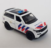 112 Pull-Back Politie Suv 1:36 + Licht En Geluid