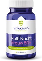 Vitakruid - Multi nacht vrouw 50+ - 30 Tabletten