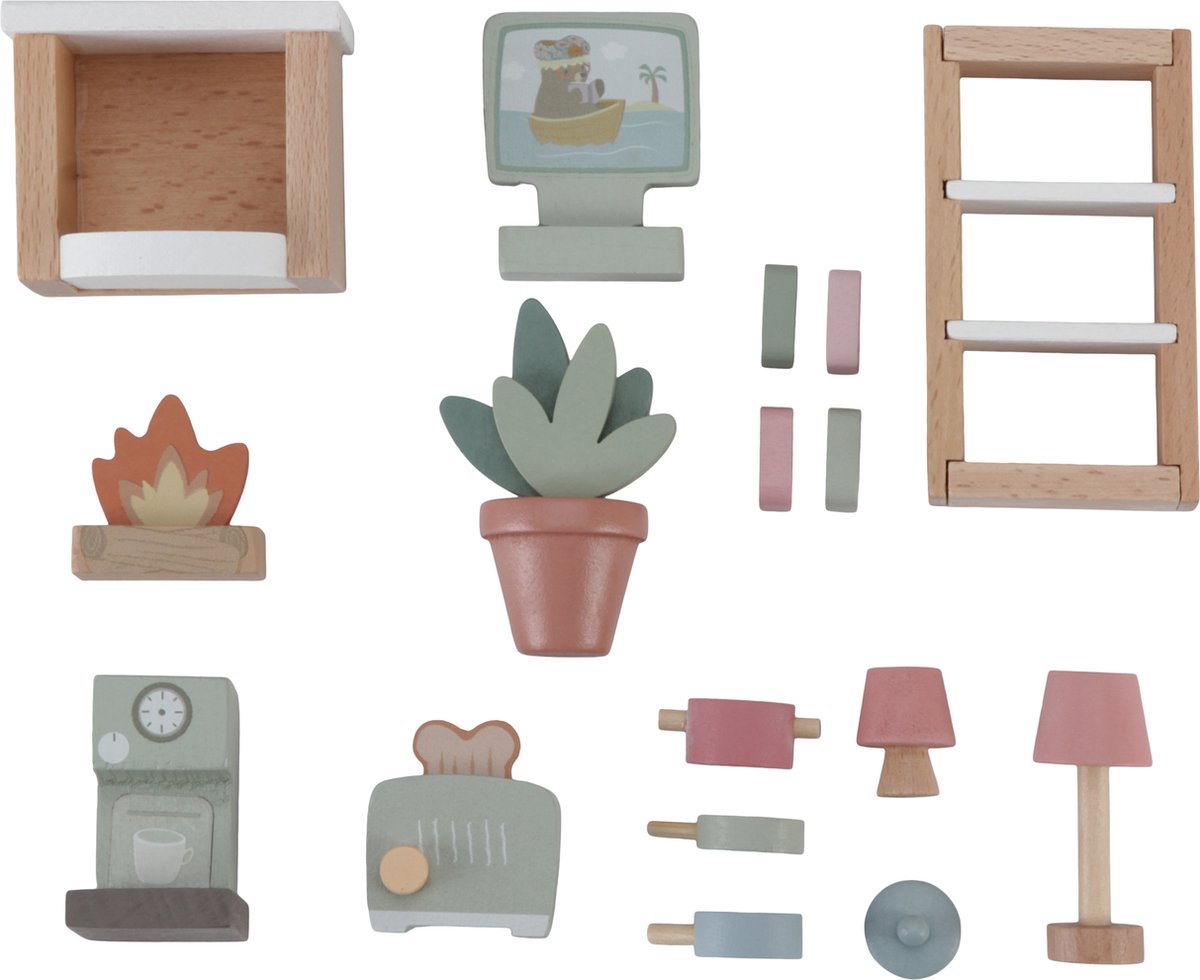 Little Dutch - Poppenhuis meubels aanvulset FSC — afbeelding 3