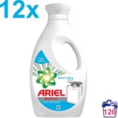 Bouteille de détergent liquide Ariel Matic Top Load - (12x500 ml) 6000 ml - 120 lavages
