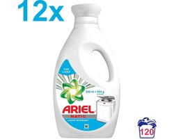 Ariel - MATIC - Top Load - Vloeibare Wasmiddel - 120 Wasbeurten - 12x 500ml - Voordeelverpakking