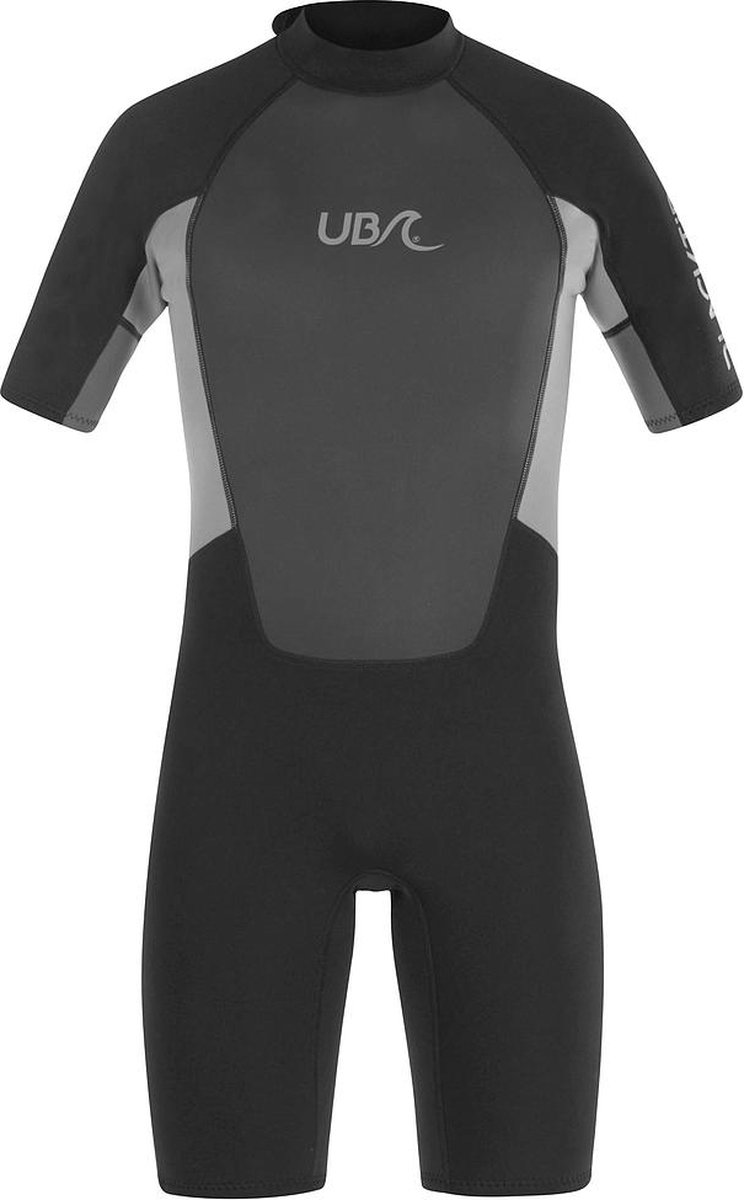 UB Mens Blacktip Mono Shorty Wetsuit