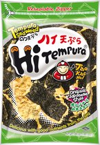 Zeewier chips - 40 gr - tempura seaweed original style - chips - zeewier snack - snack - snacks - gefrituurde zeewier chips