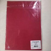 Hallmark Papier A4 | Rouge | 90 grammes | 10 feuilles (S021031)