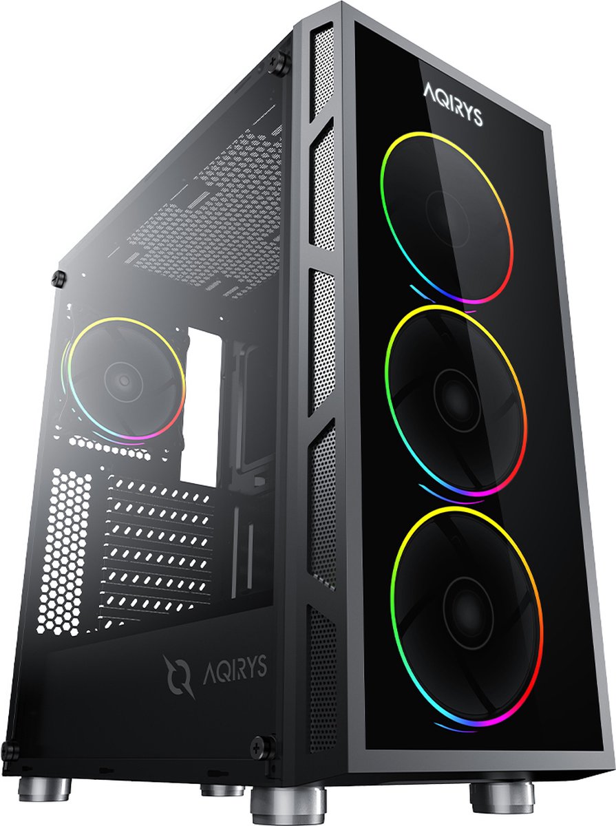 Aqirys ANTARES Midi Tower Zwart