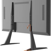 Universele Tafelblad TV staander VESA sockelhalterung voor 27 inch tot inch (tot 55 inch TV met kabelbeheer en hoogteverstelling ， maximale belasting tot 60 kgs