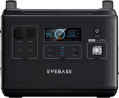 EVEBASE Move 2000 - Draagbare Power Station - 2000W Vermogen (4000W Max) - 1997Wh Capaciteit - Voor Outdoor, Kamperen, Boot & Professioneel Gebruik