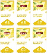 Thee lipton refresh lemon 25x1.5gr | Pak a 25 stuk | 6 stuks