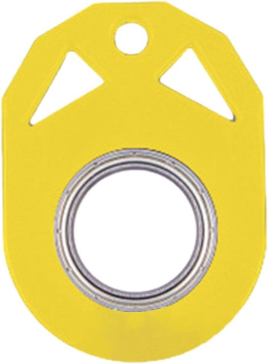 Cazy Ninja Fidget Spinner Sleutelhanger - Ninja Spinner Fidget - Fidget Spinner Keychain - Sleutelhanger - Anti-stress - Geel