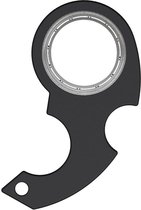 Cazy Spinner Porte-clés Fidget Ring - Ninja Spinner - Porte-clés - Porte-clés Fidget Toy - Anti-Anxiété - Zwart
