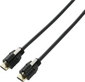 SpeaKa Professional SP-9784184 HDMI-kabel HDMI Aansluitkabel HDMI-A-stekker, HDMI-A-stekker 2.00 m Zwart Audio Return C