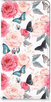Flipcase Cadeautjes voor Moederdag Xiaomi 13 Lite Smartphone Hoesje Butterfly Roses
