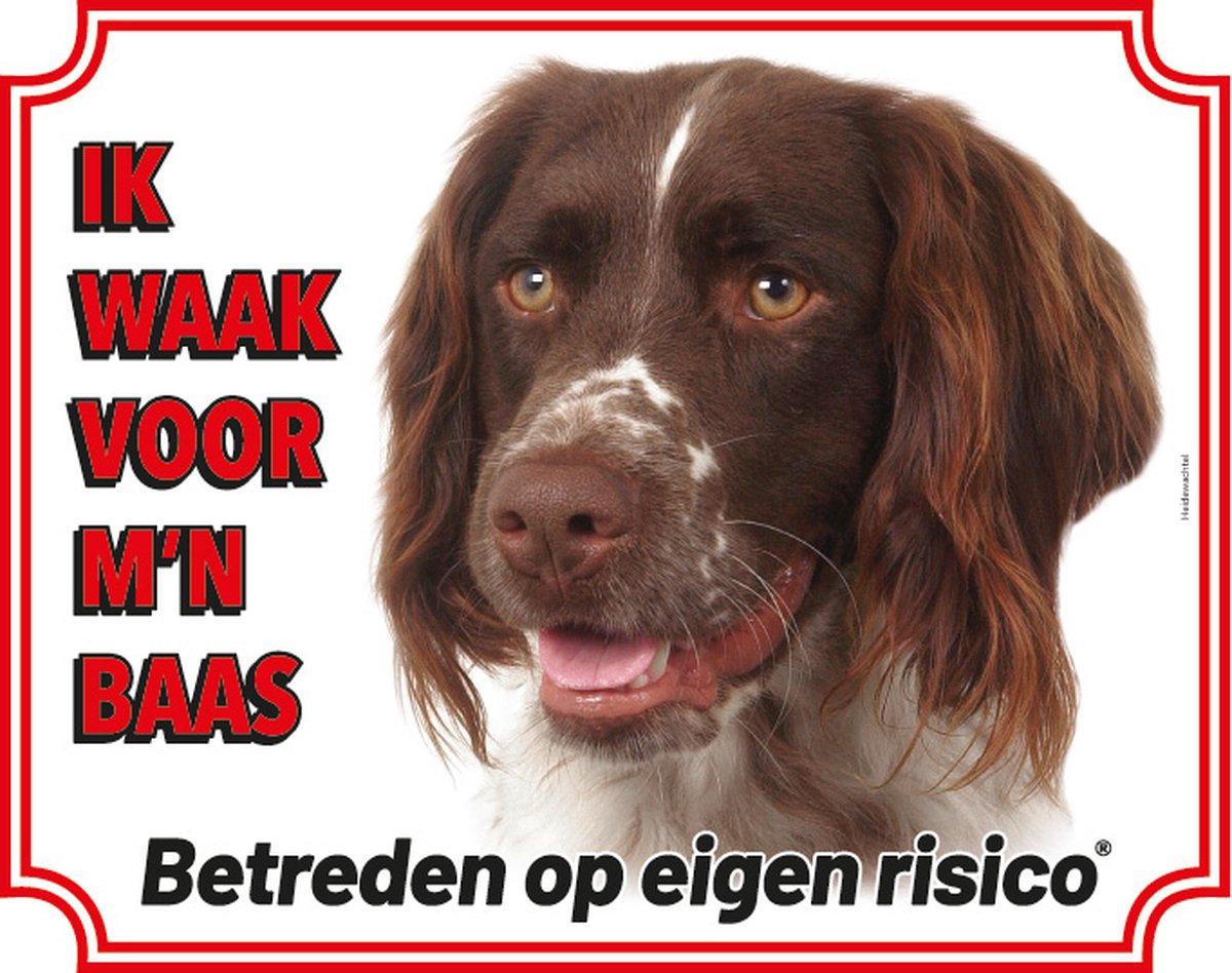Bol.com Heidewachtel Waakbord - Ik waak voor mijn baas aanbieding