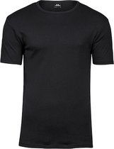 Men's Interlock T-shirt met korte mouwen Black - XXL