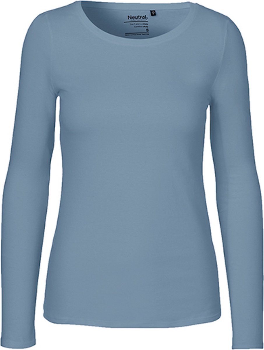 Neutral Ladies´ Long Sleeve T-Shirt NE81050 - DUSTY INDIGO - XS