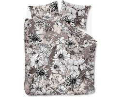 Beddinghouse Black Garden dekbedovertrek - Tweepersoons - 200x200/220 - Naturel
