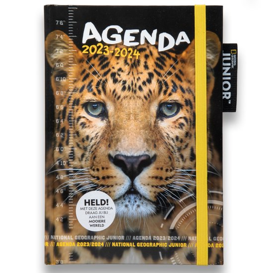 National Geographic Junior Schoolagenda 2023-2024 | Luipaard cadeau geven