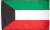 VlagDirect - Koeweitse vlag - Koeweit vlag - 90 x 150 cm.