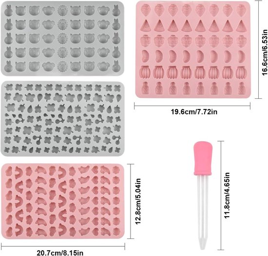3D Kerst Dennenappel Siliconen Mal 8 in 1
