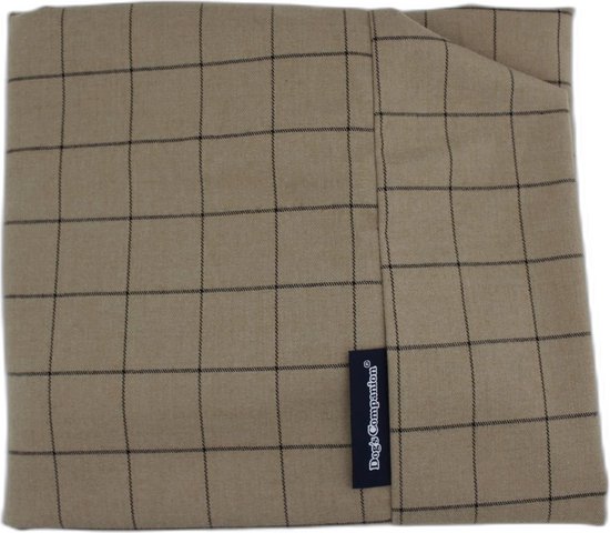 Dog's Companion - Housse amovible Manhattan camel pour coussin / lit pour chien - L - 115x85cm