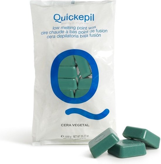 Quickepil - ONTHARINGSHARS BLOKKEN - 1KG. - GROEN