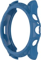 Beschermende watch case - hoesje - geschikt voor Fossil Gen 6 - 42 mm - blauw