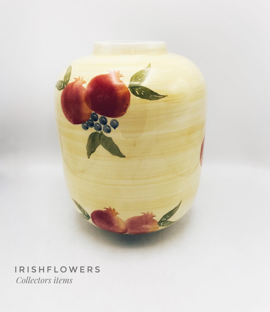 Vaas - Decoratie - Villa Pottery - Woondecoratie - Handmade - Keramiek - Voorjaarsdecoratie - Fruits 2