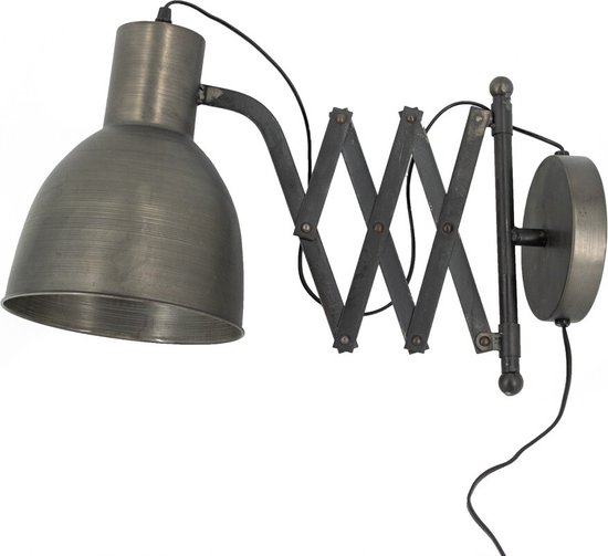 Applique métal - Kolony - lampe gigogne métal - noir | bol