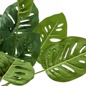 Monstera monkey leaf kunstplant zonder pot
