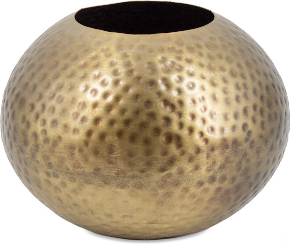 homebound by ky Vaas hammered goud | vaas | 25x35x35cm