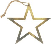 Hangende ster goud