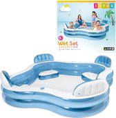 Bol.com Intex Swim Center™ Family Lounge Pool - Opblaaszwembad - 229 x 229 x 66 cm aanbieding