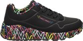 "Skechers Uno Lite Meisjes Sneakers - Zwart;Multicolour - Maat 31"