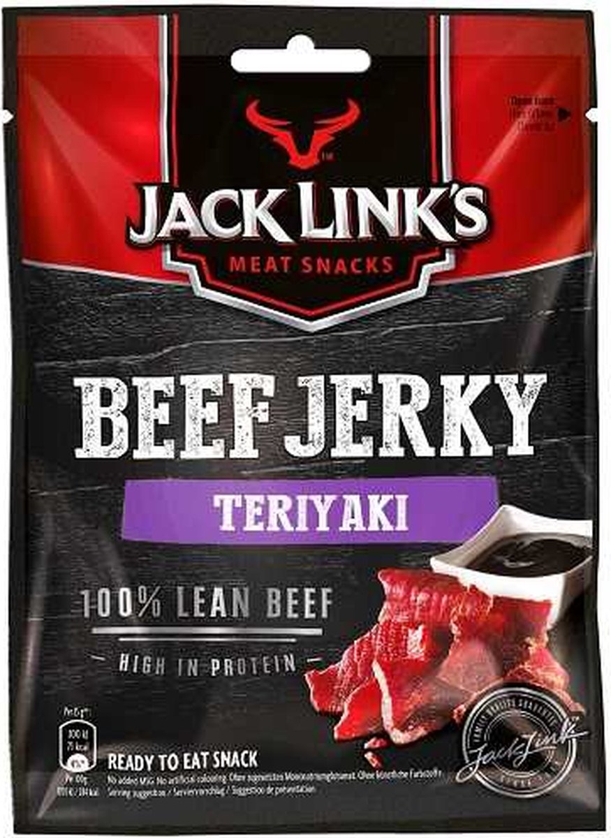 Goedkoopste Beef Jerky 1x 40gr Teriyaki