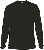 Skinshield - FACTOR 50+ UV-zonbeschermend sport shirt heren - lange mouwen - Black - Zwart - XS