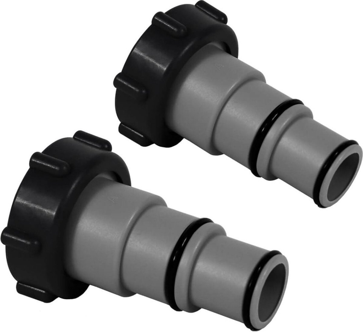 2 x Intex zwembad Slang Adapter / koppelstuk / verloopstuk - A 38mm naar  32-38 mm -... | bol