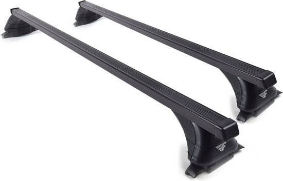 Galeries de toit adaptées à la BMW X1-F48 à partir de 2015 Rambarde de toit fermée - Acier Narrow - Capacité de charge 75kg - Merk Farad