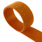 VELCRO® One Wrap® Klittenband - 10 mm breed - 25 meter - Oranje