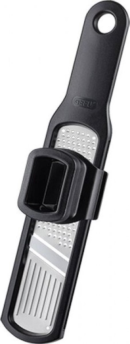 Gefu Rafino Knoflookrasp Zwart/RVS