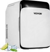 Minibar Vevor - Mini koelkast - Mobile - 10 litres - Fonction chaud et froid - Zwart