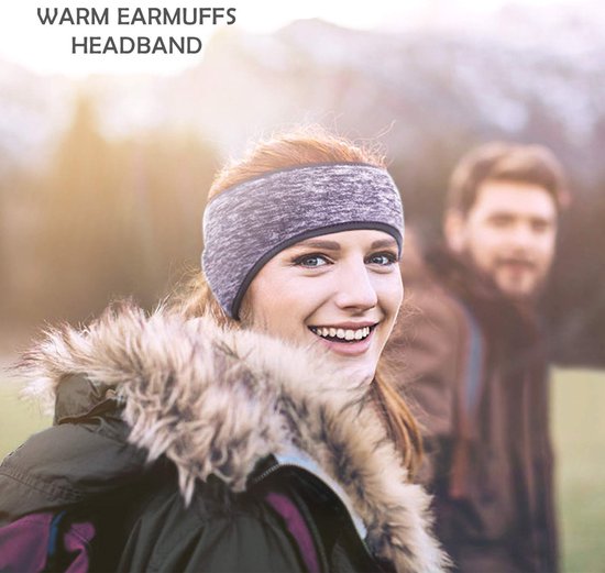 Cache-oreilles – Cache-oreilles d'hiver en polaire – Cache-oreilles pour  course à pied, cyclisme et sport pour homme et femme, Noir