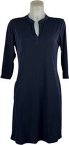 Angelle Milan – Travelkleding voor dames – Navy donkerblauwe Jurk – Ademend – Kreukherstellend – Duurzame jurk - In 5 maten - Maat M