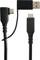 Microconnect USB3.1CC1MDE USB-kabel 1 m USB 3.2 Gen 1 (3.1 Gen 1) USB C Zwart