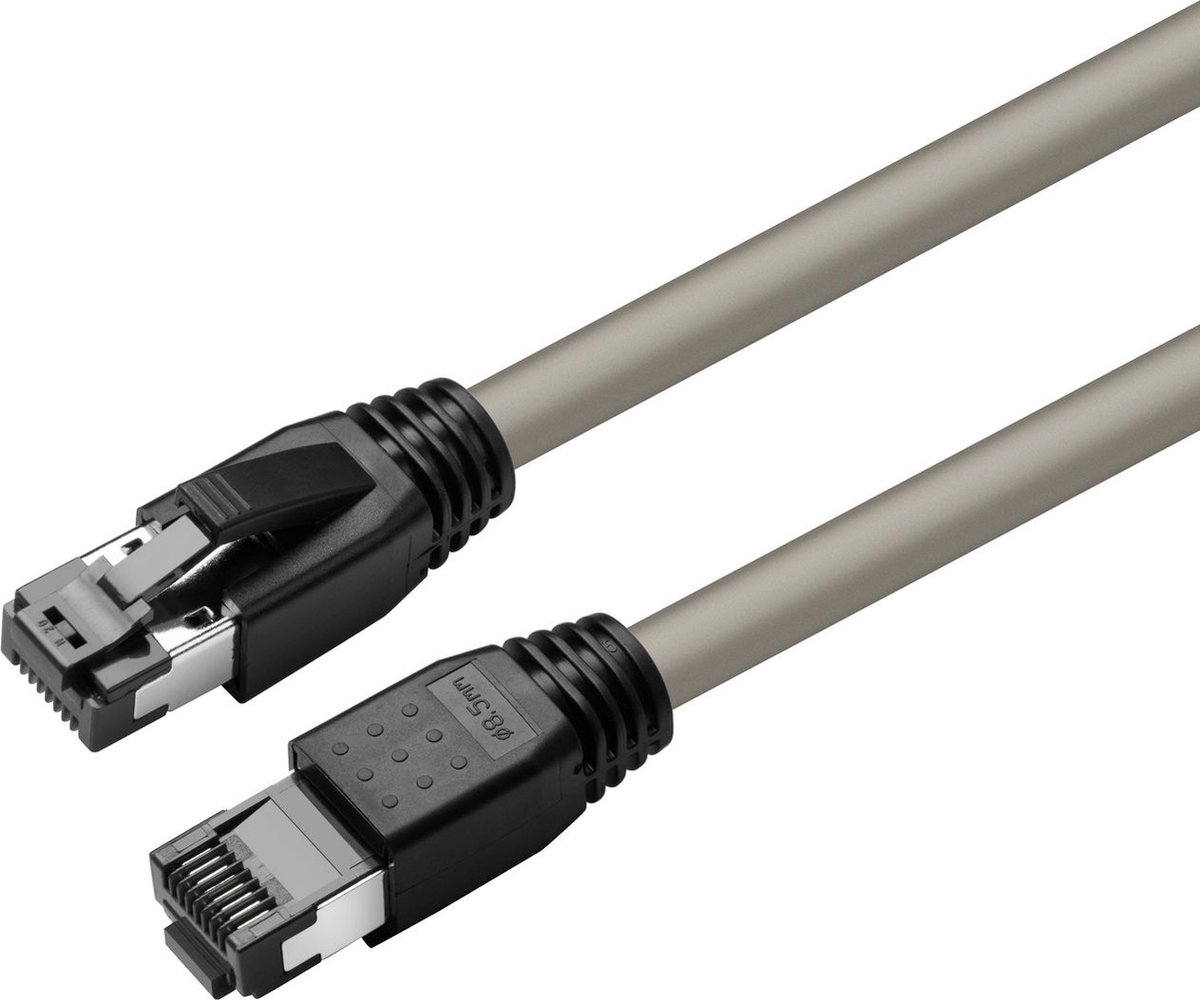 Microconnect MC-SFTP8010 netwerkkabel Grijs 10 m Cat8.1 S/FTP (S-STP)