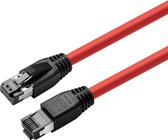 Microconnect MC-SFTP80025R, 0,25 m, Cat8.1, S/FTP (S-STP), RJ-45, RJ-45