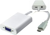 Microconnect kabeladapters/verloopstukjes HDMVGA2
